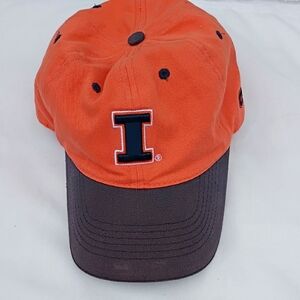 Colosseum Orange and Navy Collegiate Patch Cap.